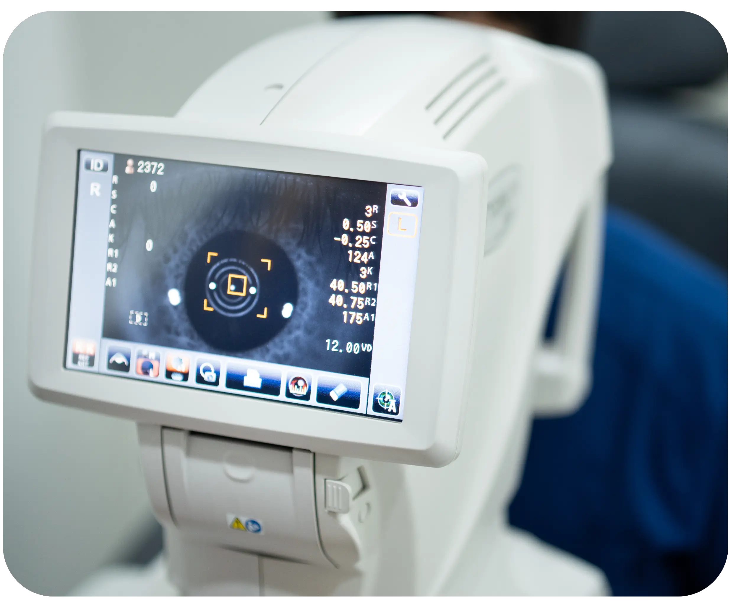 revision oftalmológica para cirugía refractiva