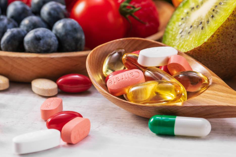 vitaminas y alimentos para la salud visual